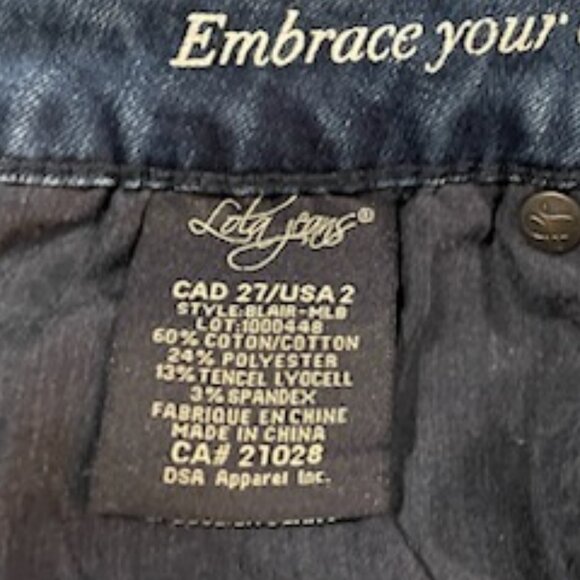 Lola Jeans Women's Blair-MLB Mid-Rise Skinny Jeans, Size 2 (27) - Picture 12 of 13